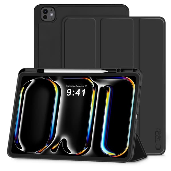 Tech-Protect iPad Pro 13 (2024) Kotelo - Musta