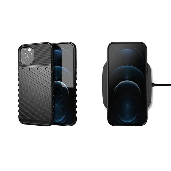Telefontaske til iPhone 17 Pro Thunder Armored - Sort