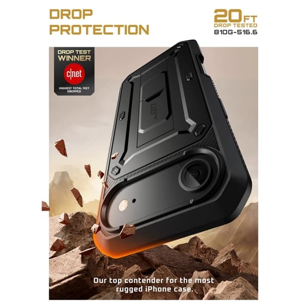 Supcase Telefontaske til iPhone Air UB Pro - Sort
