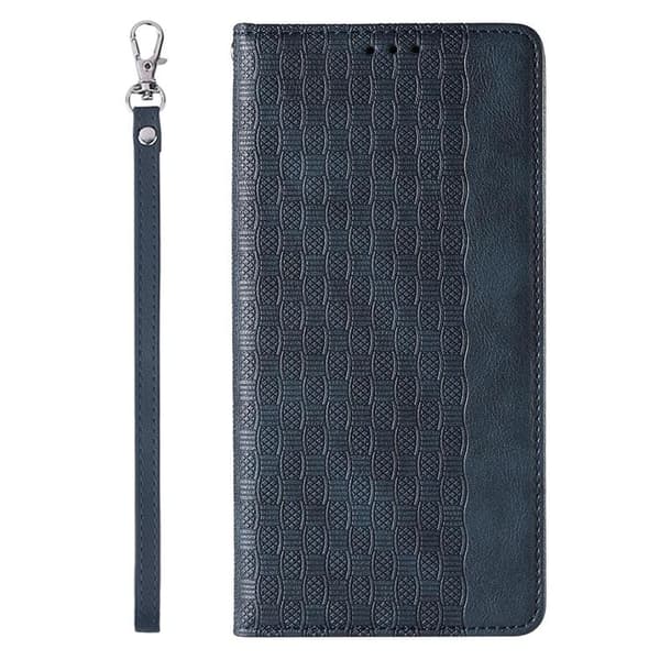 iPhone 13 Pro Max Pung Taske Magnetrem - Blå