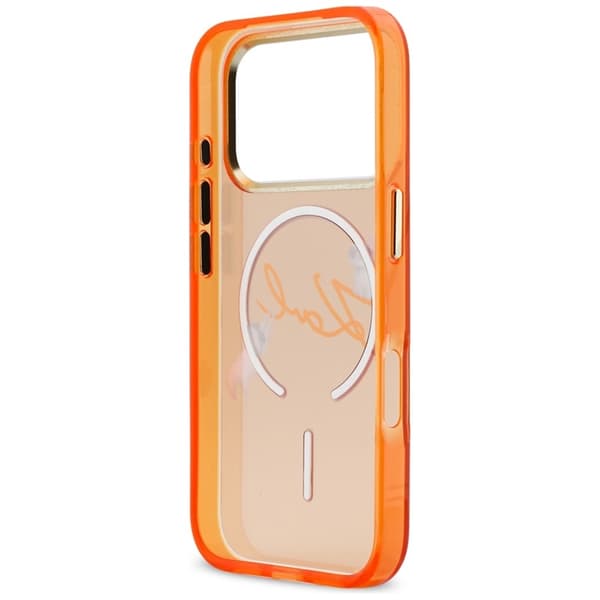 Karl Lagerfeld Mobilskal till iPhone 17 Pro Magsafe Choupettes Karl Script Logo