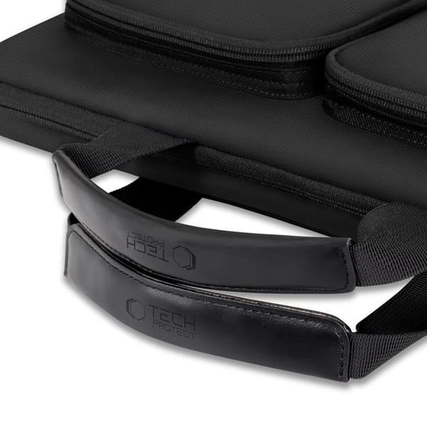 Tech-Protect Computertaske 17" Defender - Sort
