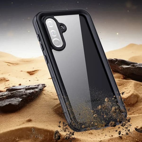 Shellbox Mobilcover til Galaxy A36 GT Vandtæt - Sort