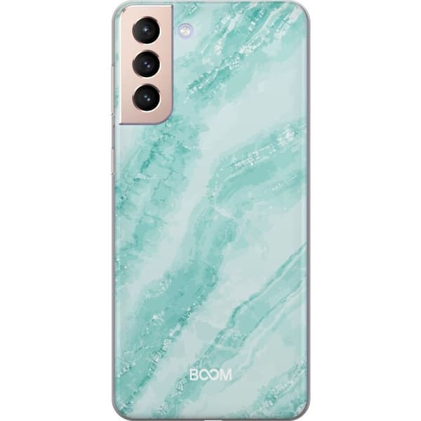 Telefontaske til Samsung Galaxy S21 med Mint Marble