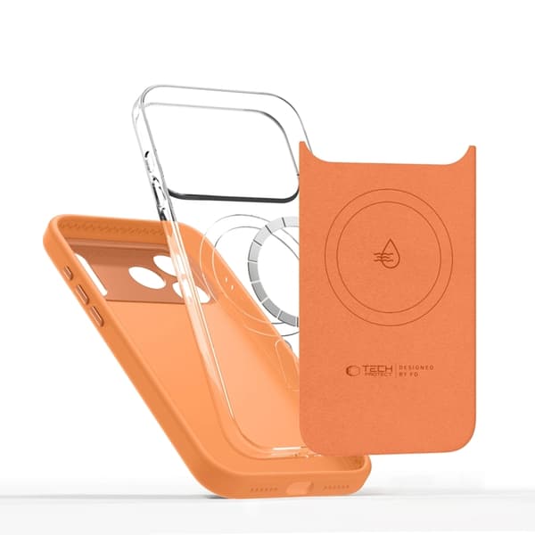 Tech-Protect Mobilskal till iPhone 18 Pro Max/17 Pro Max MagSafe - Cosmic Orange