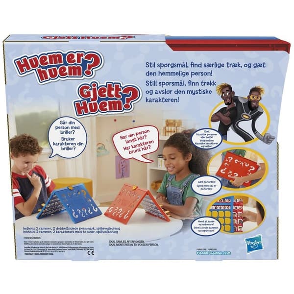 HASBRO Brädspel Guess Who? (DK/NO)