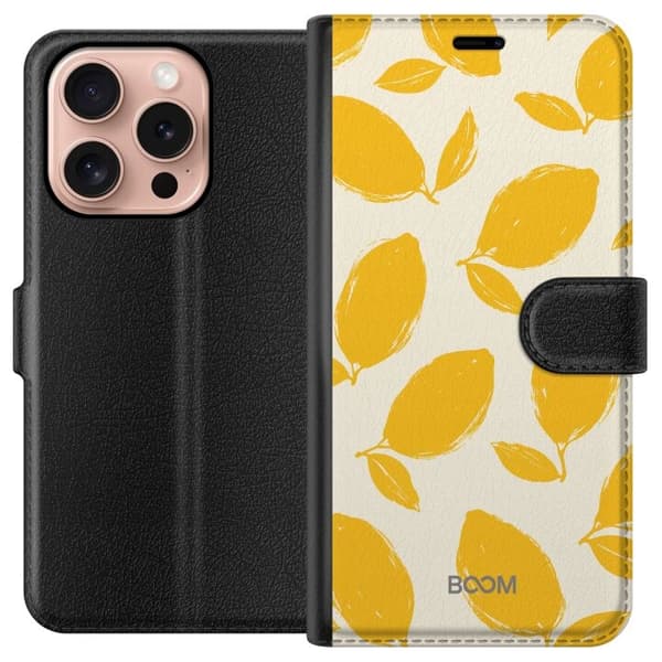 Plånboksfodral till Apple iPhone 16 Pro med Lemon Breeze