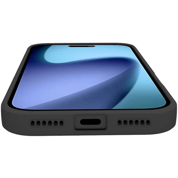 Celly Mobilcover til iPhone 17 Pro Max MagSafe Cromo Soft Rubber - Sort