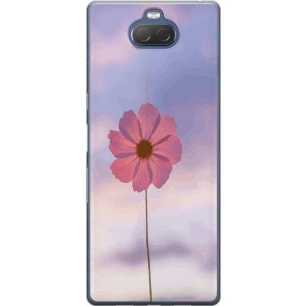 Mobilskal till Sony Xperia 10 Plus med Rosa blomma