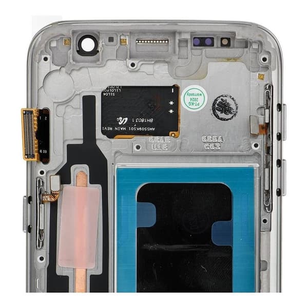 Galaxy S7 Skärm med LCD-display FixCell Renoveradde - Guld
