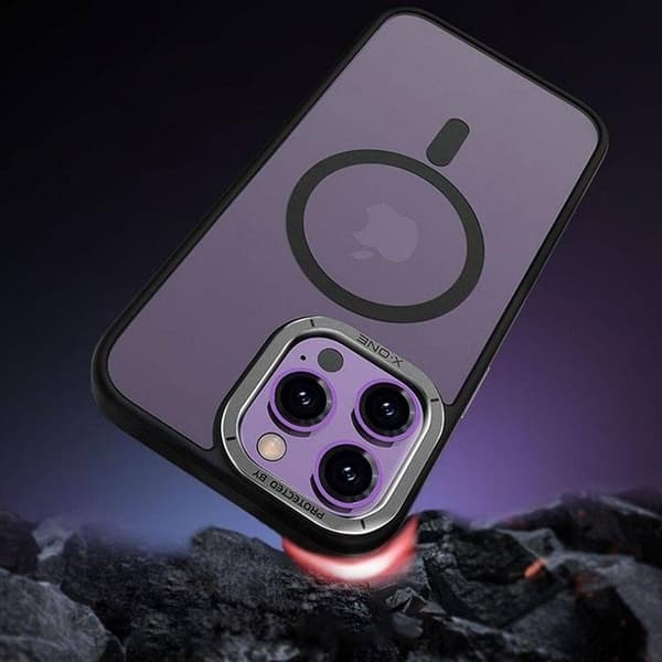 X-One Telefontaske til iPhone 15 Plus Magsafe Dropguard Air - Sort