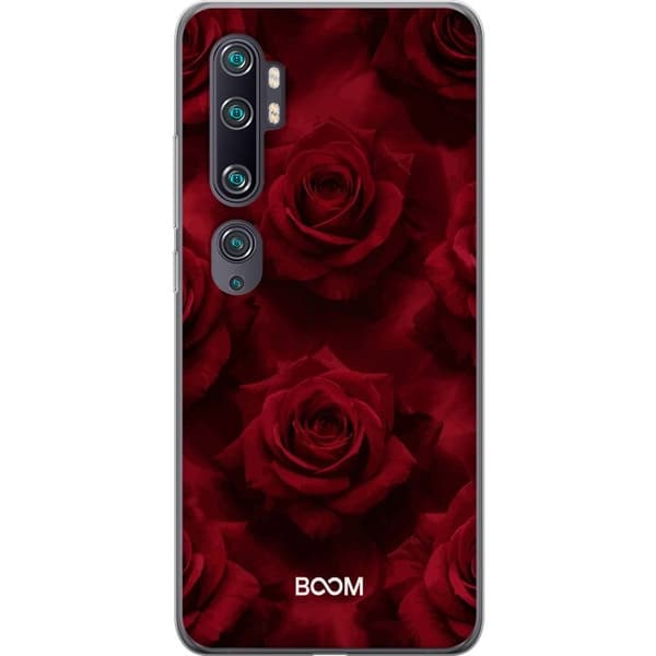 Taske til Xiaomi Mi Note 10 med Crimson Rose