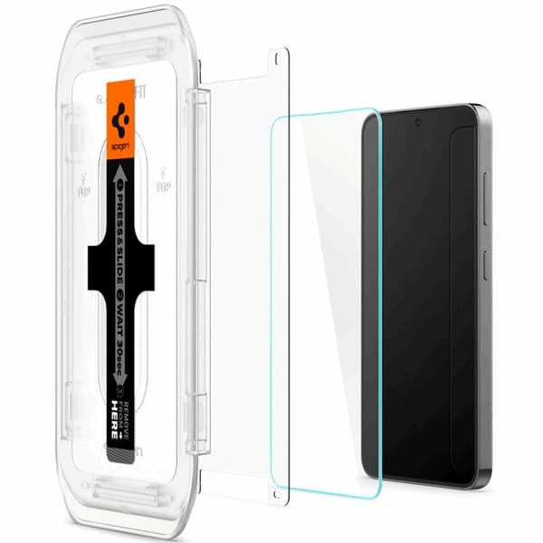 Spigen [2-Pack] Galaxy S24 Plus/S25 Plus Härdat glas Skärmskydd