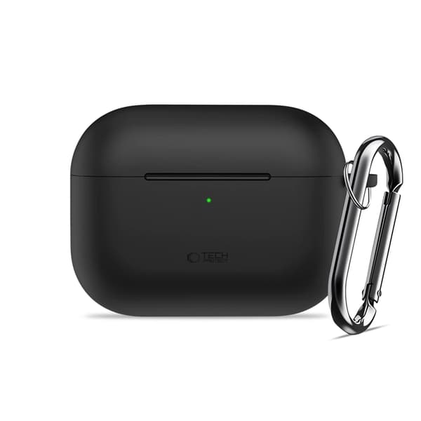 Tech-Protect Apple Airpods Pro 3 Etui Silikone Krog - Sort