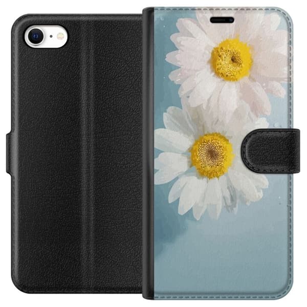 Apple iPhone 6 tegnebog med sommerblomster
