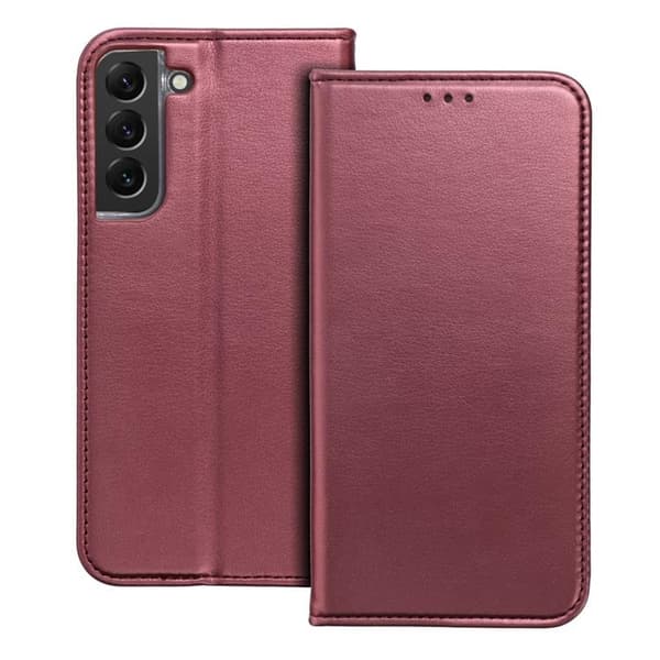 Redmi Note 12 Pro Plånboksfodral Smart Magento - Burgundy