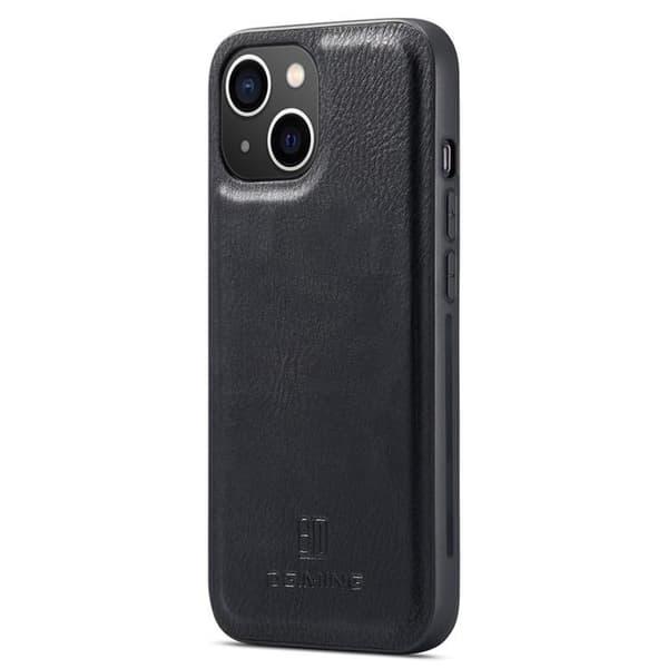 DG.MING iPhone 14 Plus Plånboksfodral Split Detachable Flip - Svart