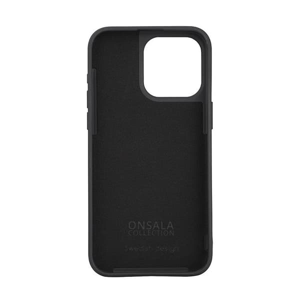 Onsala Telefontaske til iPhone 15 Pro Max Magsafe Silikone - Sort
