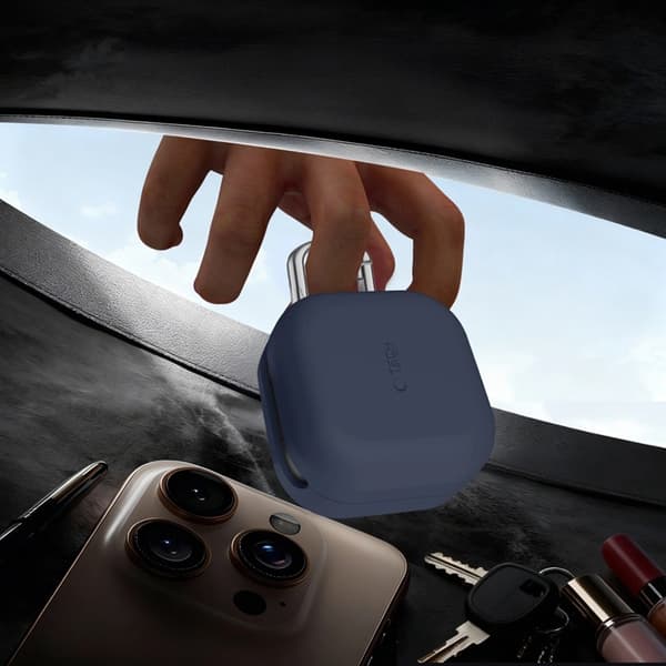 Tech-Protect Taske Til Galaxy Buds 4/4 Pro Silikone Krog - Lavendel