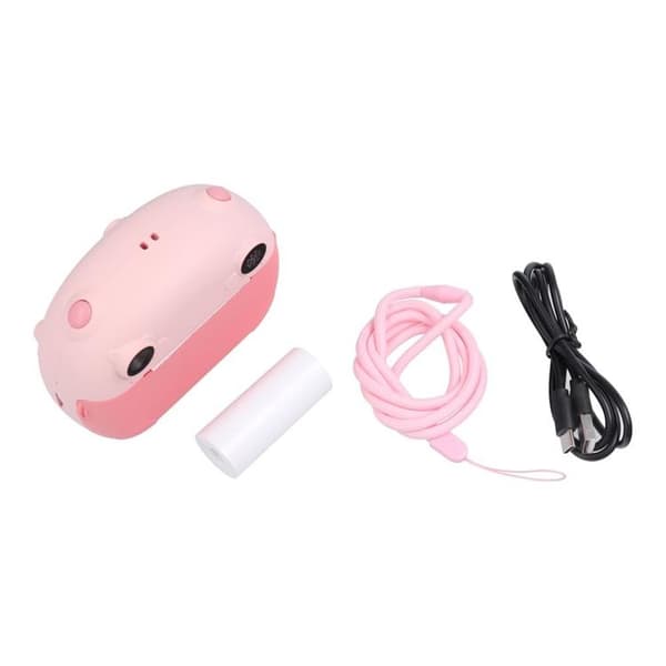 Barn Kamera Med Printer - Rosa
