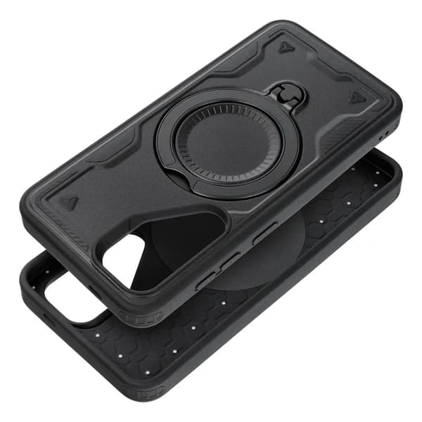 Telefontaske til Galaxy S25 Edge Front Armor - Sort