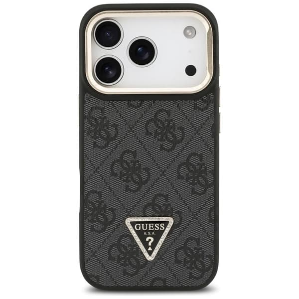 Guess Mobilcover til iPhone 17 Pro MagSafe Triangle Logo & Stand