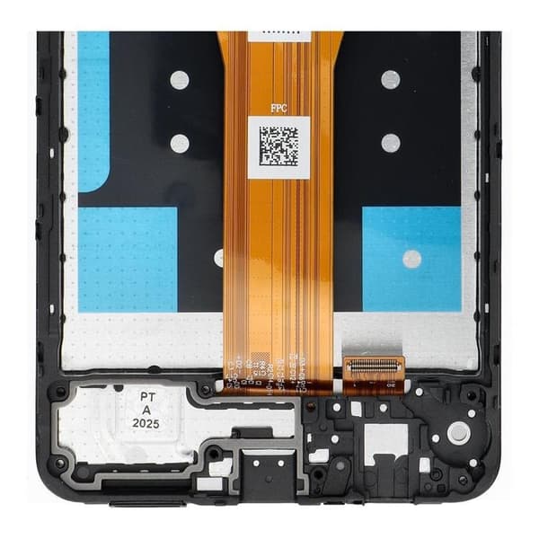 SAMSUNG A06 Skærm med LCD-display A065 ServicePack - Sort