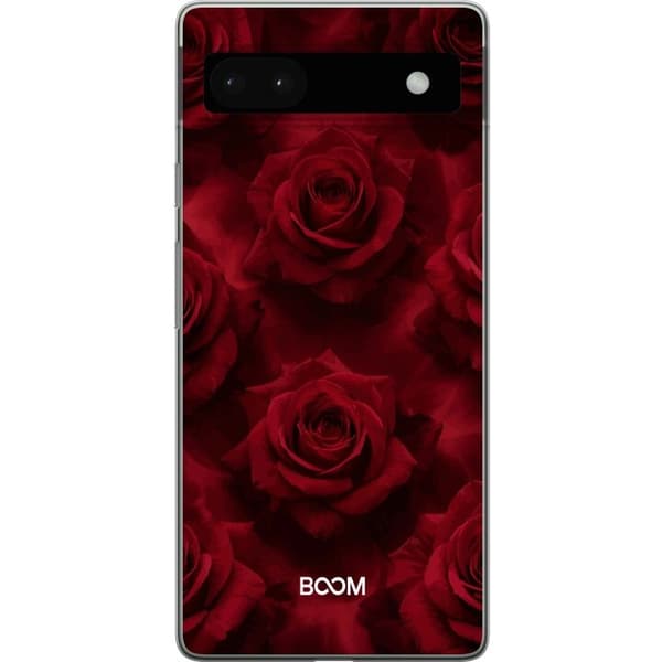 Mobilskal till Google Pixel 6a med Crimson Rose