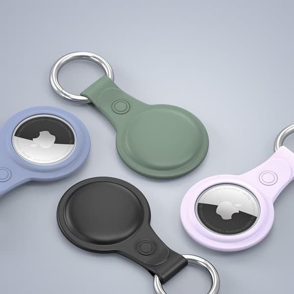 Tech Protect nøglering glidelås - Gunmetal
