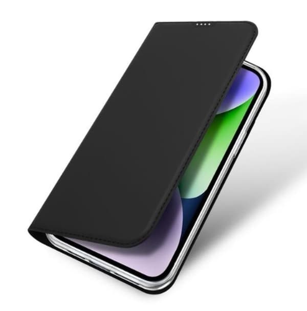 DUX DUCIS Skin Pro iPhone 15 Plus Pung Etui PU Læder - Sort