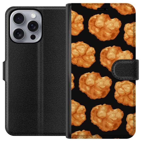 Plånboksfodral till Apple iPhone 16 Pro Max med Nuggets