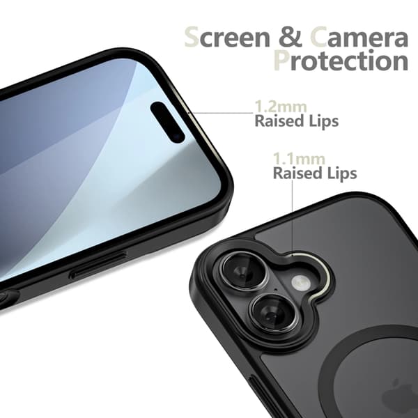 Tech-Protect Mobilskal till iPhone 17 Magsafe Matte - Svart