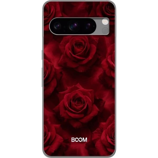 Mobilskal till Google Pixel 8 Pro med Crimson Rose