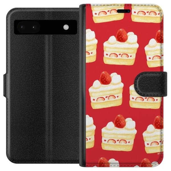 Plånboksfodral till Google Pixel 6a med Tårta
