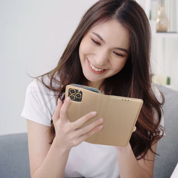 SMART pungcover til Samsung A14 5G guld