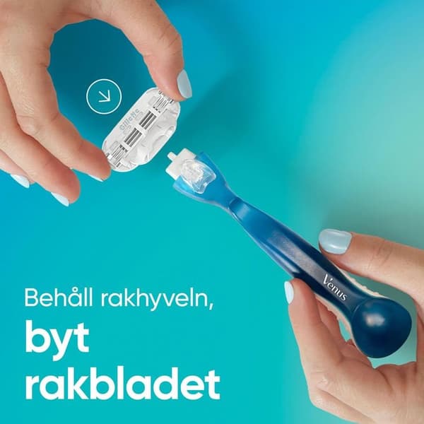 Gillette Razor Smooth + 2 stk barberblade