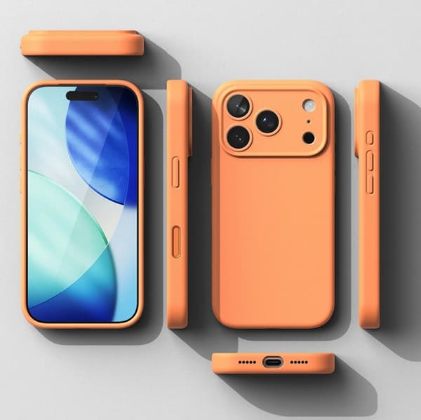 Ringke Mobilskal till iPhone 18 Pro Max/17 Pro Max MagSafe Silikon - Tangerine