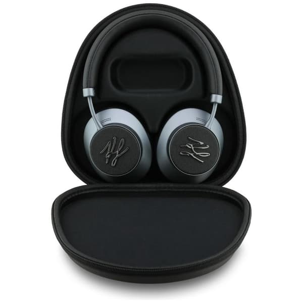 Karl Lagerfeld Over-Ear Hörlurar Bluetooth ANC Grained Initials - Svart