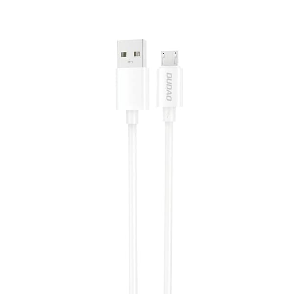 Dudao-kaapeli USB-A - Micro-USB 5A 1m L4SM - Valkoinen