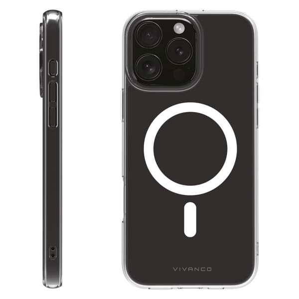 Vivanco Mag Clear cover iPhone 16 Pro Max Transparent