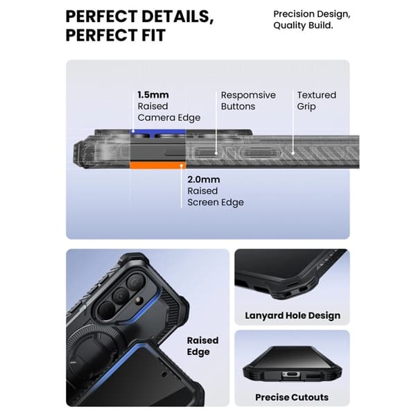SupCase Telefontaske Til Galaxy S26 Magsafe IBLSN Armorbox - Sort