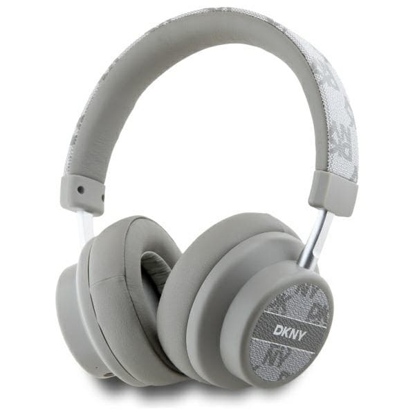 DKNY On-Ear Hovedtelefoner Trådløs Bluetooth Ternet Mønster - Beige
