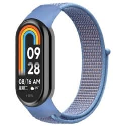 Beline Xiaomi Mi Band 9/8 ranneke NylonLoop - Sininen