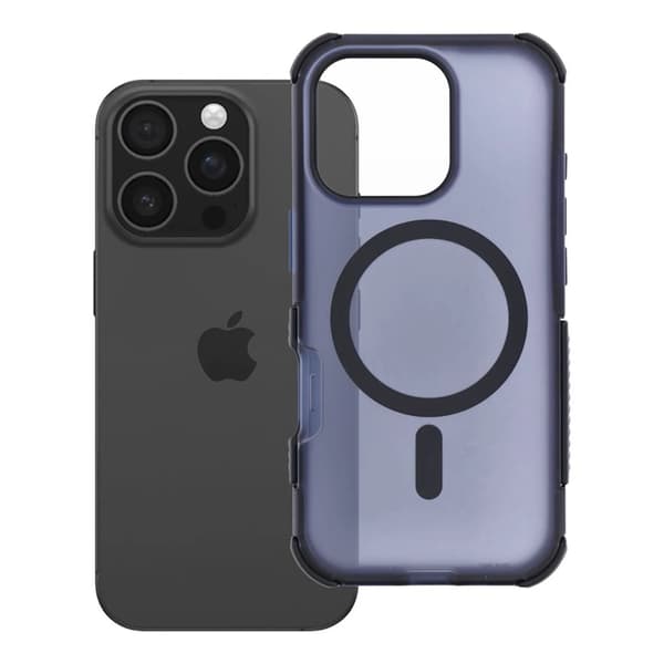 Forcell Mobilskal Magsafe För iPhone 16 Pro BumperX - Marinblå