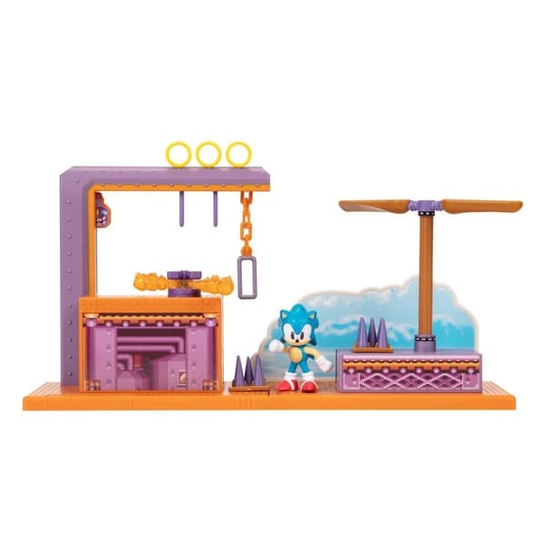 SONIC 2.5 Inch Playset Flying Battery Zone