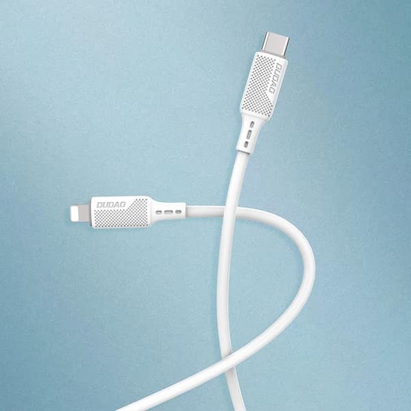 Dudao USB-C til Lightning Kabel 1M 20W PD L6S - Hvid