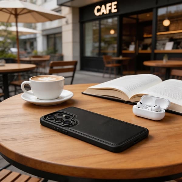 Tech-Protect Pungcover til Galaxy S26 Ultra - Mat Sort