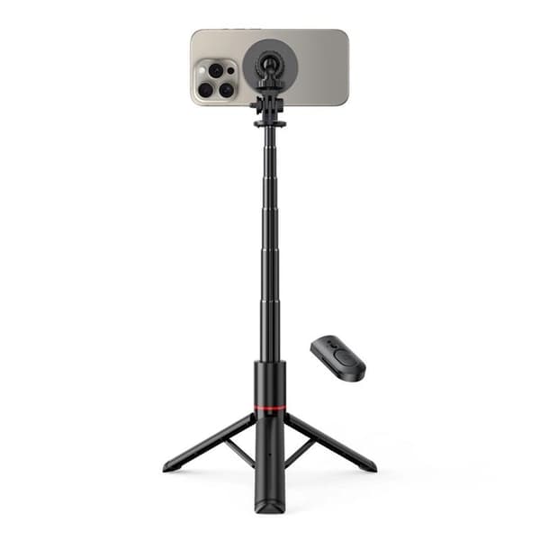 Tech-Protect Bluetooth Selfie Stick Stativ - Sort