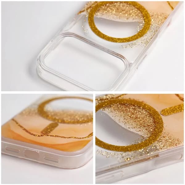 Mobilskal För iPhone 17 Pro Magsafe - Guld