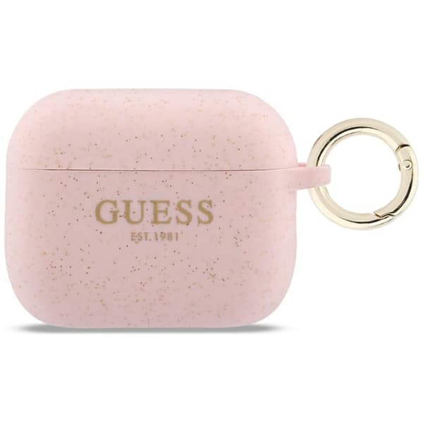 Guess AirPods Pro 3 Etui Silikone Glitterring